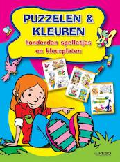 Puzzelen en kleuren Honderden spelletjes en kleurplaten - Bhavnath Chaudhary (ISBN 9789036627825)