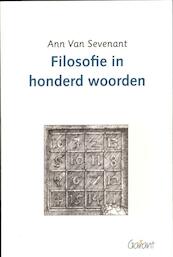 Filosofie in honderd woorden - Ann Van Sevenant (ISBN 9789044125535)