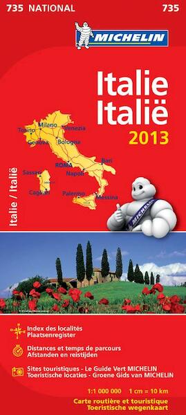 735 Italie - Italië 2013 - (ISBN 9782067180581)