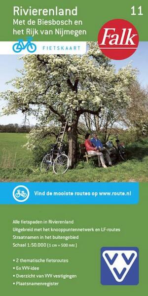 Fietskaart 11 Rivierenland - (ISBN 9789028724990)