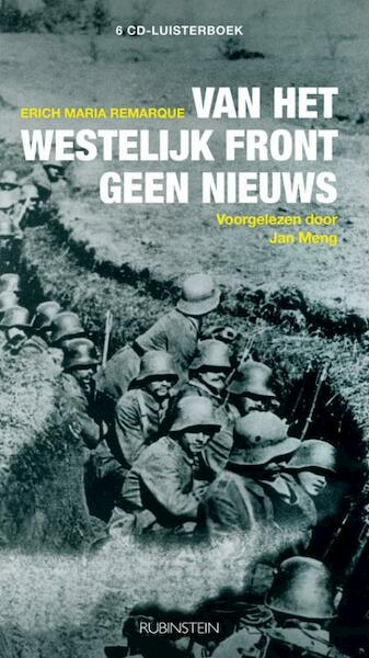 Van het westelijk front geen nieuws - Erich Maria Remarque (ISBN 9789047617242)