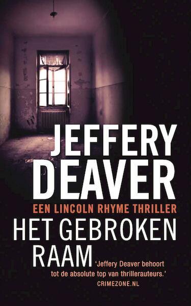 Gebroken raam - Jeffery Deaver (ISBN 9789047511076)