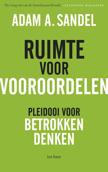 Ruimte voor vooroordelen - Adam A. Sandel (ISBN 9789025904661)