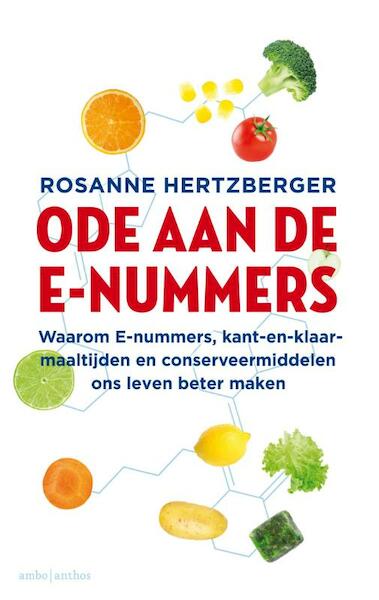 Een ode aan de e-nummers - Rosanne Hertzberger (ISBN 9789026330872)