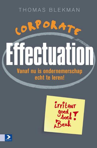 Corporate Effectuation - Thomas Blekman (ISBN 9789052618357)