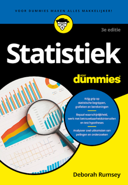 Statistiek voor Dummies, 3e editie - Deborah J. Rumsey (ISBN 9789045358048)