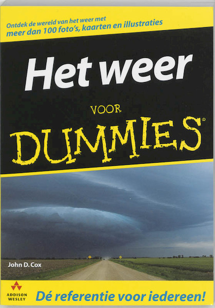 Het weer voor Dummies - J.D. Cox (ISBN 9789043010962)