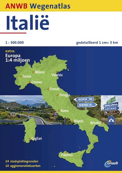 ANWB Wegenatlas Italië - (ISBN 9789018033286)