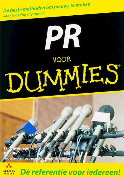 PR voor Dummies - E. Yaverbaum, B. Fly (ISBN 9789043010900)