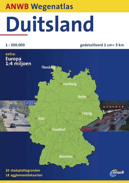 ANWB Wegenatlas Duitsland - (ISBN 9789018032609)