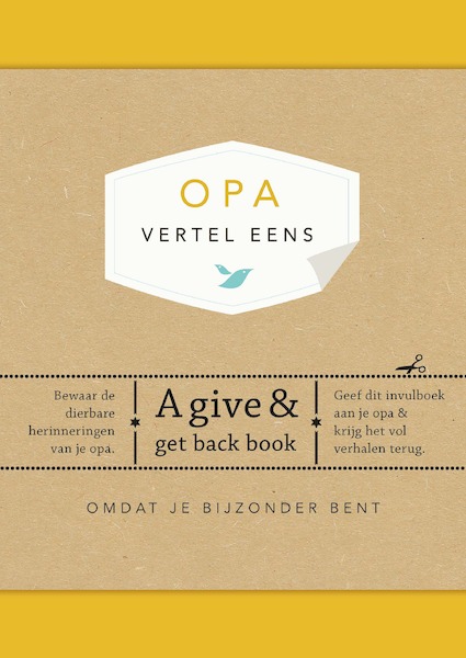 Opa, vertel eens - Elma van Vliet (ISBN 9789000347032)