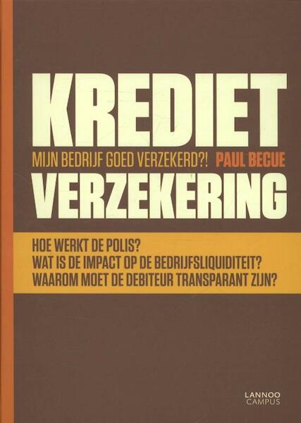 Krediteverzekering - Paul Becue (ISBN 9789020998559)