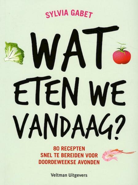 Wat eten we vandaag? - Sylvia Gabet (ISBN 9789048307272)