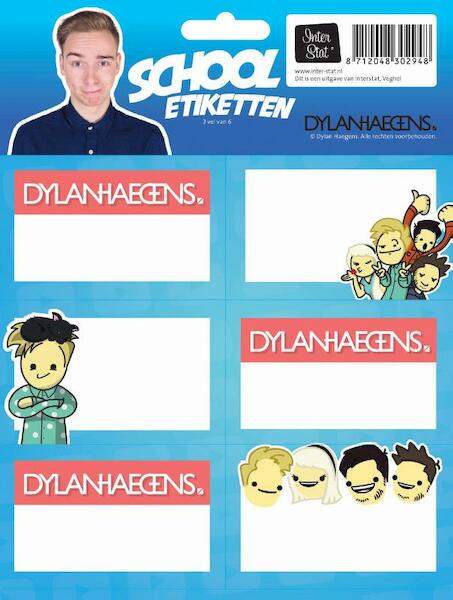 DYLAN HAEGENS TEAM ETIKETTEN 10X2,99 - BTS 17-18 - (ISBN 8712048302955)