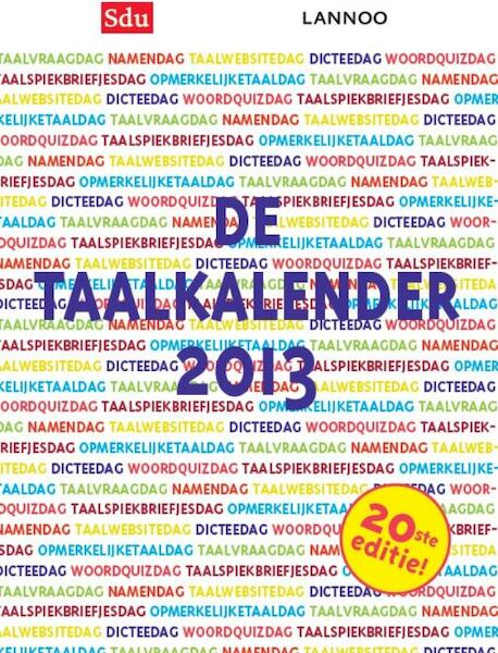 De taalkalender 2013 - Eric Tiggeler (ISBN 9789012583565)