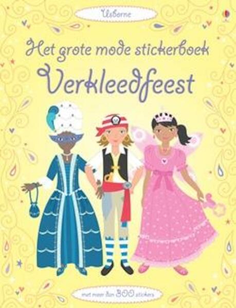 Grote mode stickerboek - verkleedfeest set 3 ex - (ISBN 9781409554509)