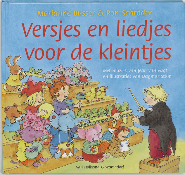 Liedjes en versjes voor de kleintjes - Marianne Busser, Ron Schröder (ISBN 9789026917790)