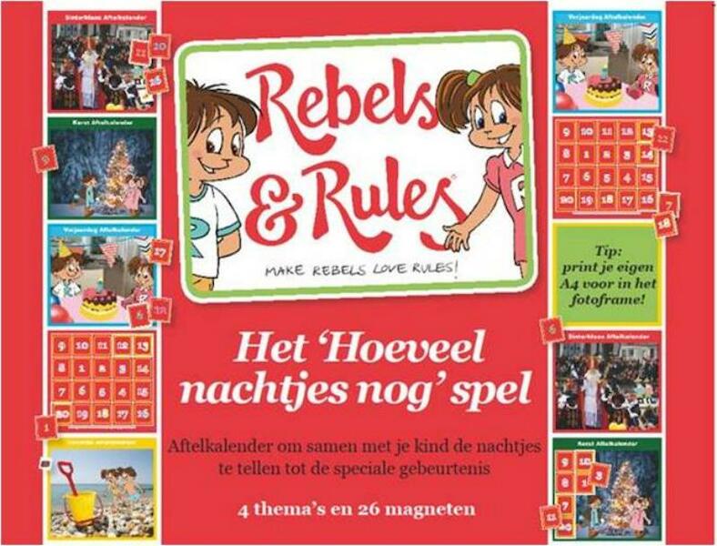 Rebels&Rules 'Hoeveel nachtjes nog'spel - M.E. van Randwijck-Jacobze, M.F. Rosman-Passier (ISBN 9789490188139)