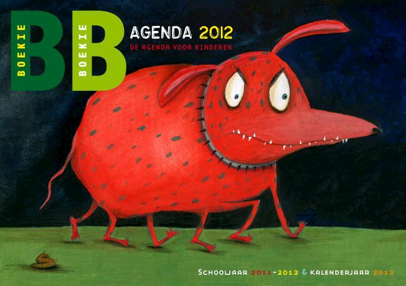 BoekieBoekie Agenda 2012 - (ISBN 9789054831716)