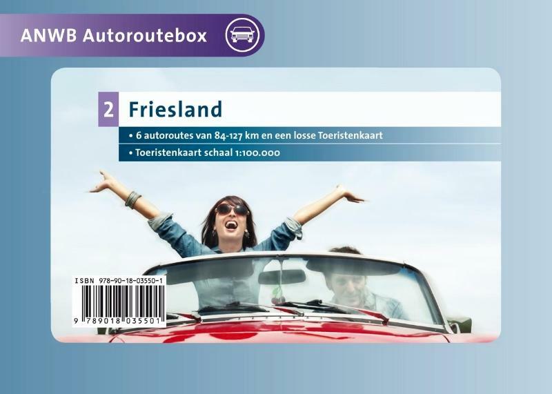 ANWB Autoroutebox Friesland - (ISBN 9789018035501)